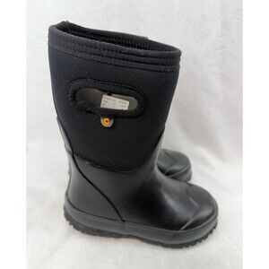 Bogs boots size 11 kids grasp solid black -30